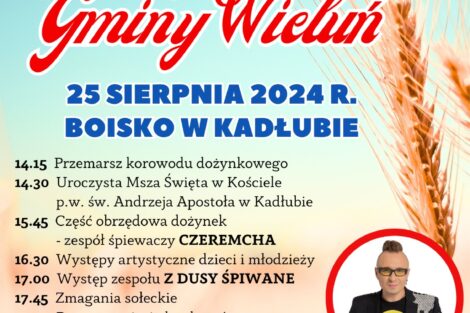 dożynki gmina Wieluń w Kadłubie